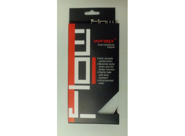 Flow Styretape m/gel Hvit, gel